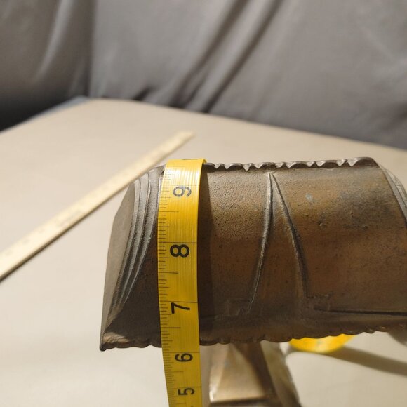 Bankers Piano Lamp 1920 Cast Metal Pat Pend Cast Iron Art Deco Design USA - Picture 3 of 13